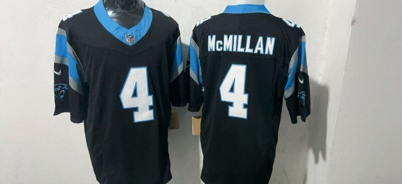 Carolina Panthers #4 Tetairoa McMillan Style 2
