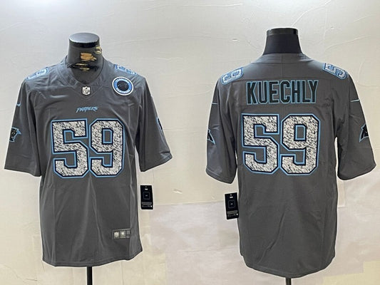 Carolina Panthers #59 Kuechly Panthers Adult Style 1