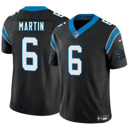 Carolina Panthers #6 Sam Martin Black 2025 F.U.S.E. Vapor Limited