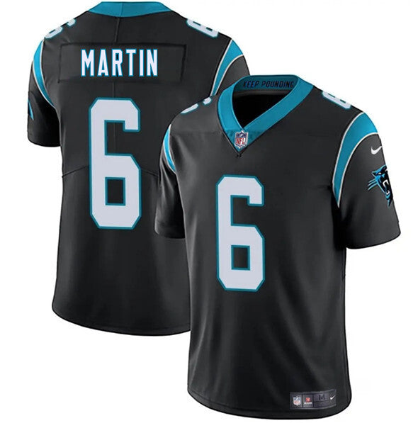 Carolina Panthers #6 Sam Martin Black 2025 Vapor Limited Football