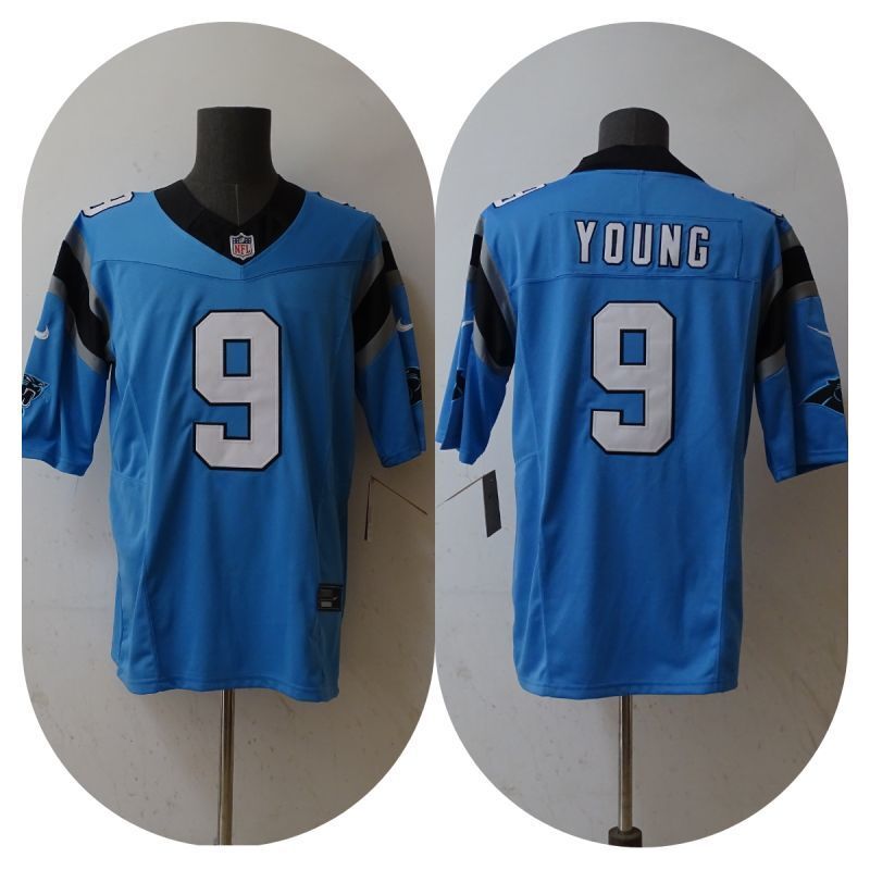 Carolina Panthers #9 Bryce Young Panthers 3 Edition Style 2