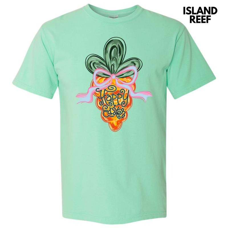 Carrot Happy Easter Comfort Colors T-Shirt 'NLB' Hoodie, Sweatshirt | WearSparks.com