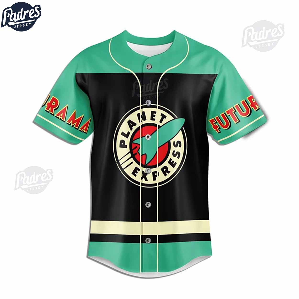 Cartoon Futurama Custom Baseball Jersey Style - Padres Jersey Oasis: Elevate Your Baseball Style Game T-Shirts,... (Image 2)