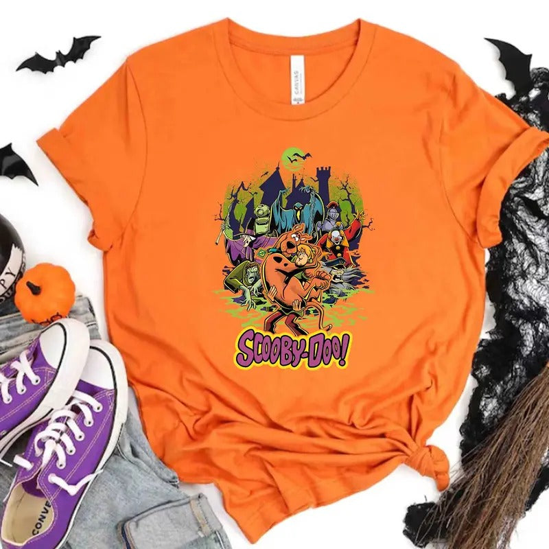 Cartoon Shirt, Hallowen Shirt,  Cute Fall Shirt, Spooky Season Hoodie, Sweatshirt | WearSparks.com