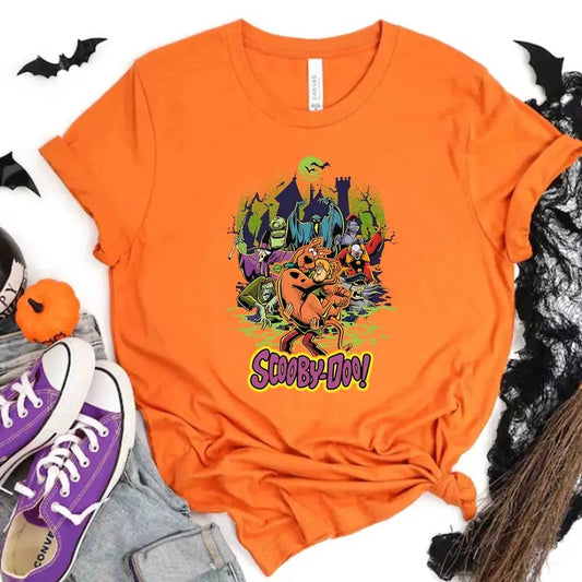 Cartoon Shirt, Hallowen Shirt,  Cute Fall Shirt, Spooky Season Hoodie, Sweatshirt | WearSparks.com