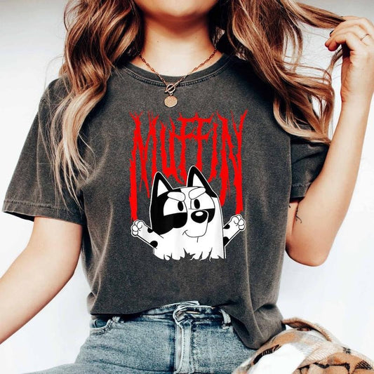 Cartoon Shirt, Weirdcore Tee, Muffin Emotions Shirt, Funny Mental Health Shirt, Self Awareness Crewneck, Gag Shirt Top...