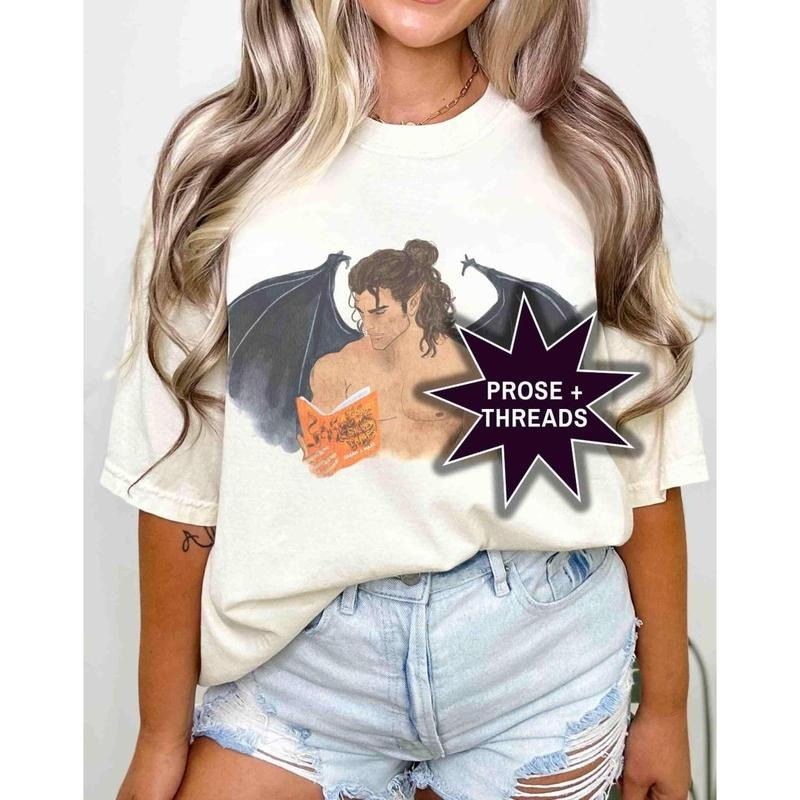 Cassian A Court Of Silver Flames T-shirt, Sarah J Maas Sjm Merch Acotar Shirt Booktok Merch Bookstagram Shirt Sarah J...