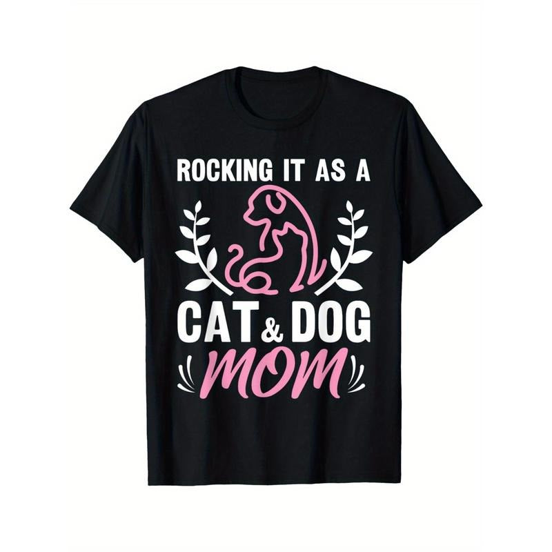 Cat And Dog Mom Fur Mama Mother's Day T-Shirt Made in USA Hoodie, Sweatshirt | WearSparks.com