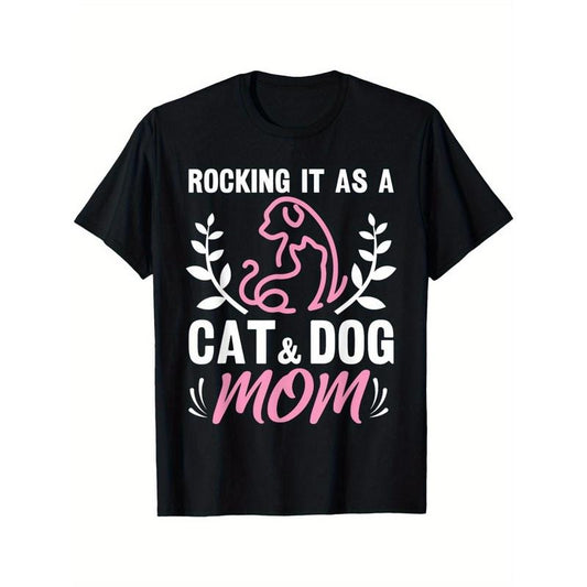 Cat And Dog Mom Fur Mama Mother's Day T-Shirt Made in USA Hoodie, Sweatshirt | WearSparks.com