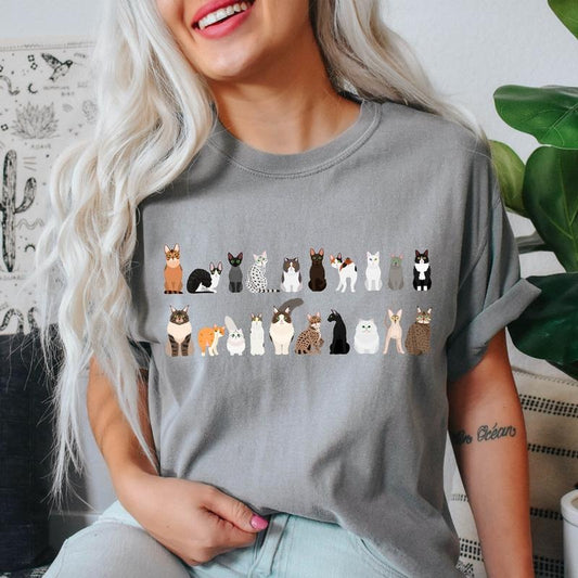 Cat Breeds Animal Lover T-Shirt Hoodie, Sweatshirt | WearSparks.com
