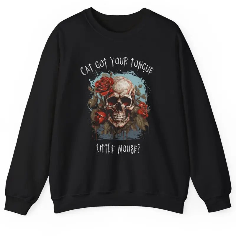 Cat Got Your Tongue Little Mouse Sweatshirt, H D Carlton Hoodie, Hunting Adeline Merch, Zade Meadows, Smutty Books Unisex...