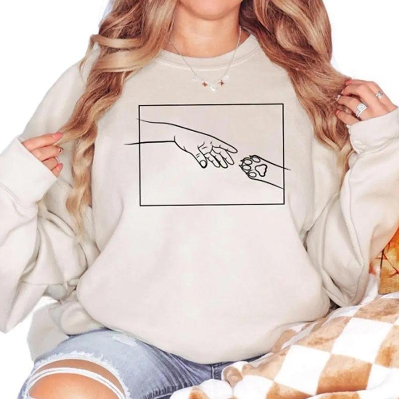 Cat Mom Crewneck Sweatshirt, Hoodie, T-shirt | WearSparks.com