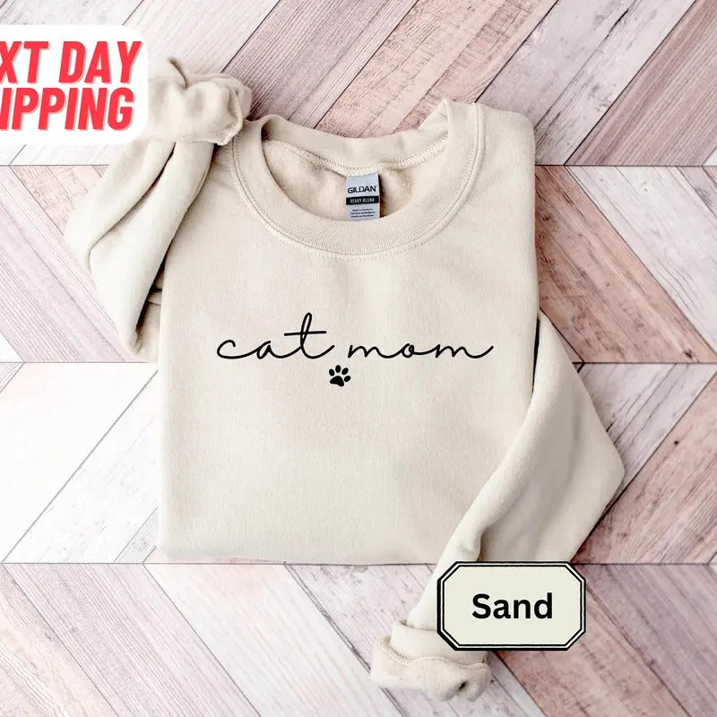 Cat Mom Sweatshirt, Cat Lover Sweatshirt, Cat Lover Gift, Cats Hiding Sweater, Gift For Cat Lover, Cat Mom Shirt Hoodie