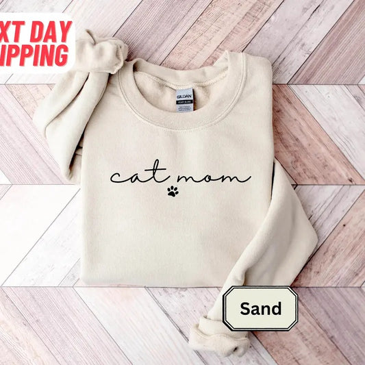 Cat Mom Sweatshirt, Cat Lover Sweatshirt, Cat Lover Gift, Cats Hiding Sweater, Gift For Cat Lover, Cat Mom Shirt Hoodie