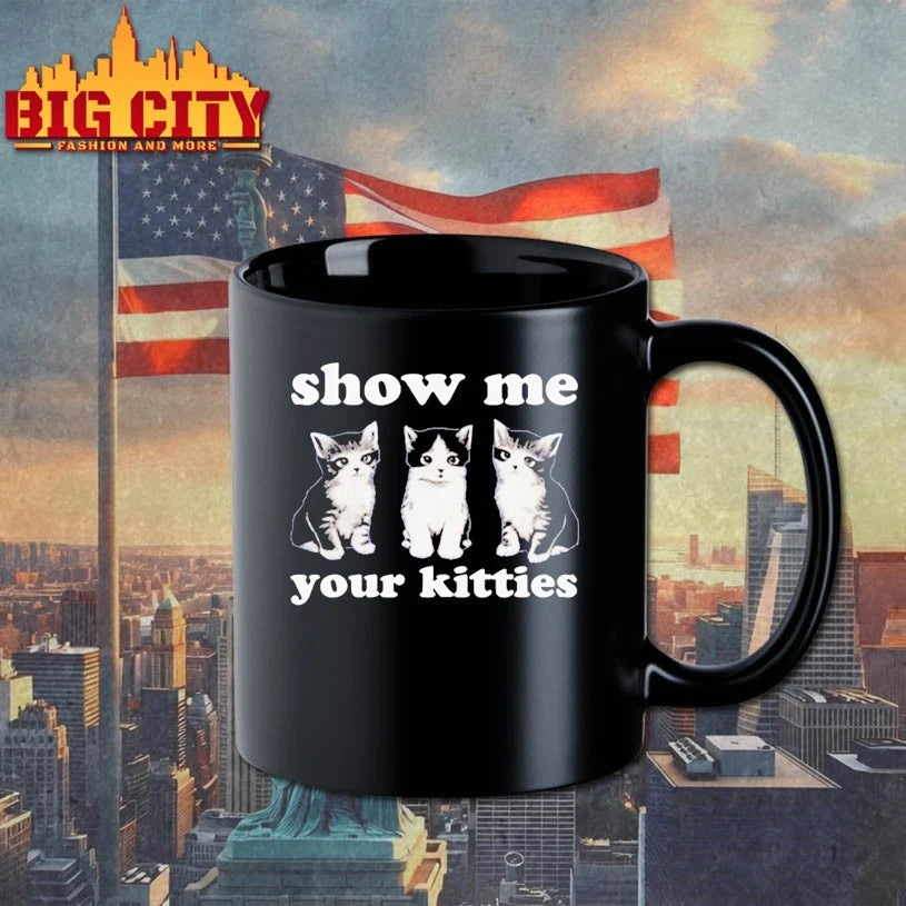 Cats Autumn sharp show me your kitties shirt