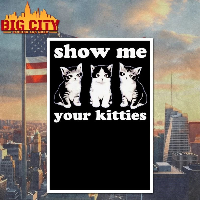Cats Autumn sharp show me your kitties shirt