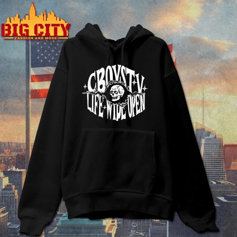 Cboystv Life Wide Open Militia shirt