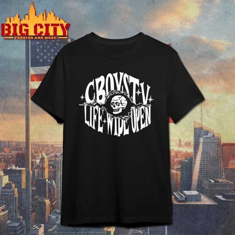 Cboystv Life Wide Open Militia shirt