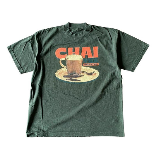 Chai Tea Tee Trendy Shirt Coffee Shirt Unisex Tee Coffee Lovers Classic Cotton Hoodie, Sweatshirt | WearSparks.com