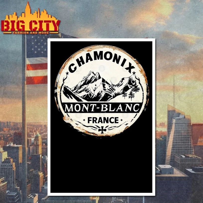 Chamonix Mont-Blanc France shirt