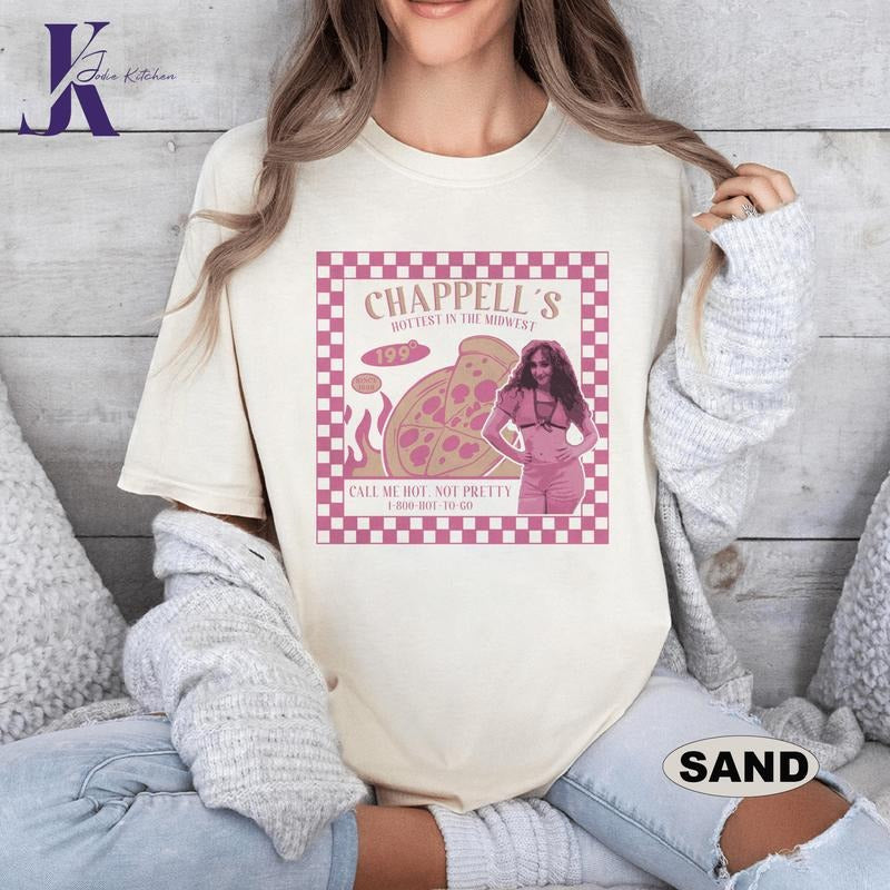 Chappell Roan HotToGo Shirt, Roan Call Me Hot Not Pretty T-Shirt, 199 Degrees Pizza Shirt, Chappell Midwest Princess...