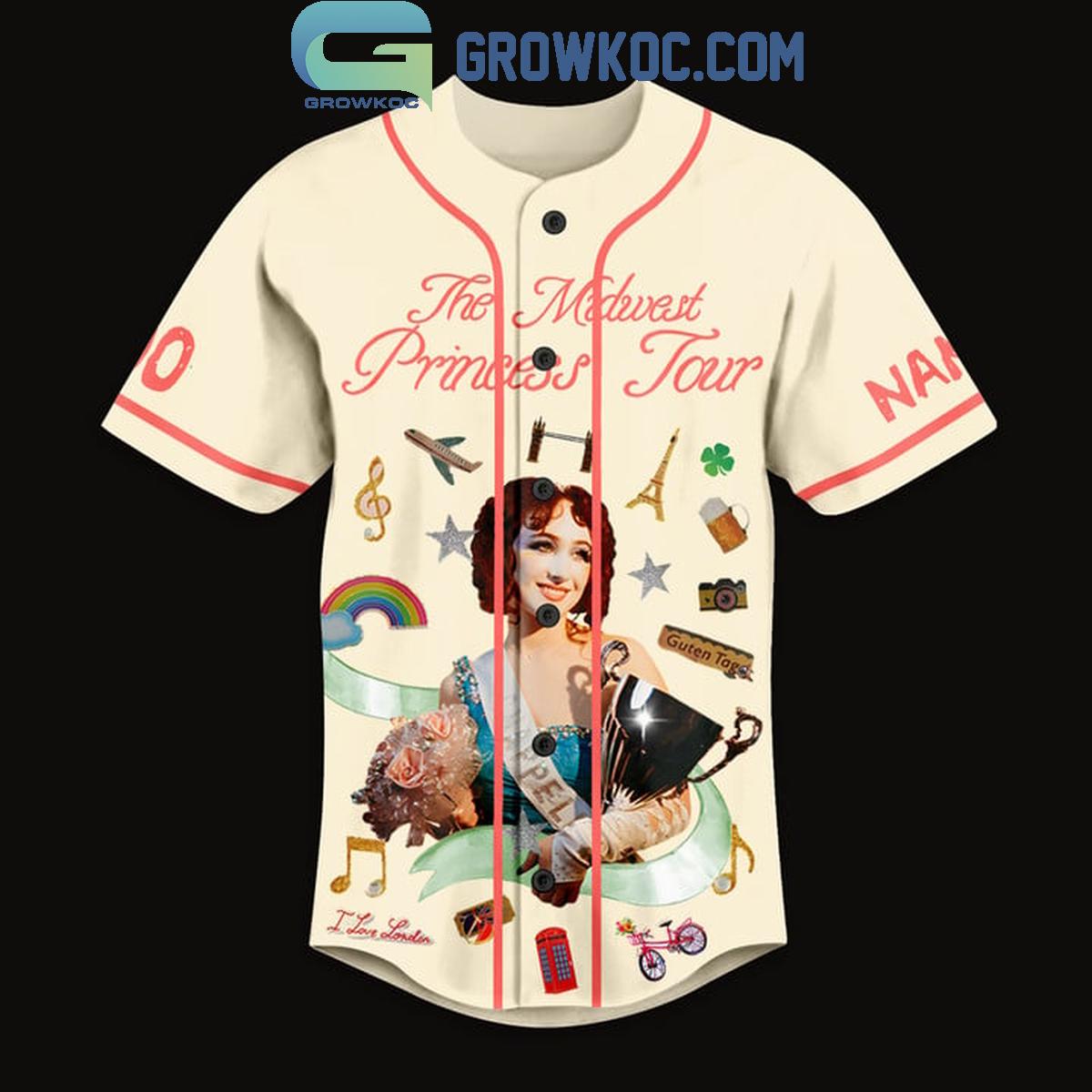 Chappell Roan The Midwest Princess Tour 2024 Personalized Baseball Jersey