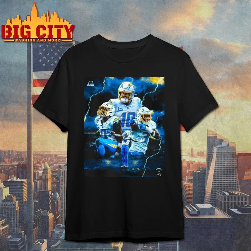 Chargers High Voltage Lightning Football Graphic Shirt