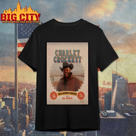 Charley Crockett Jan 16 2026 Petco Park In San Diego CA Poster shirt