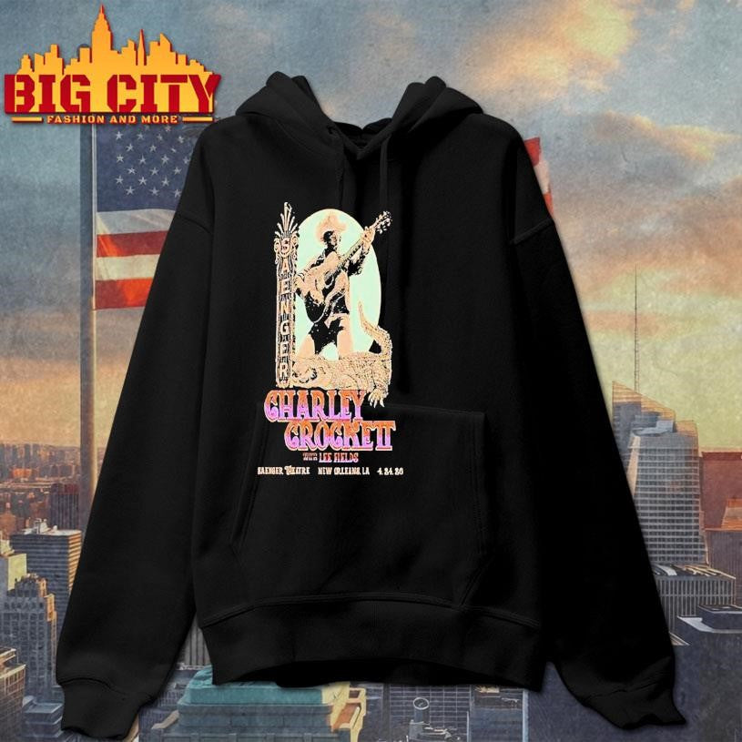 Charley Crockett New Orleans La April 24 2026 Gator Shirt