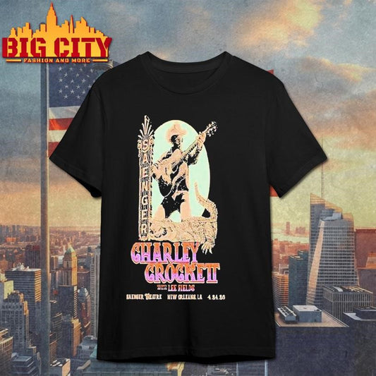 Charley Crockett New Orleans La April 24 2026 Gator Shirt