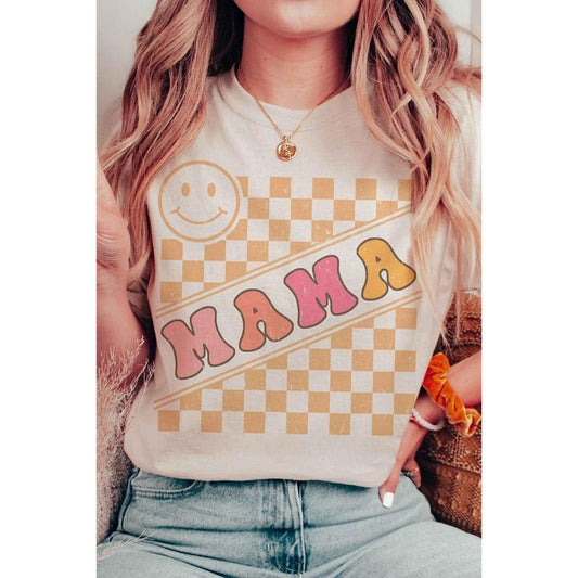 Checkered Mama Graphic Tee Graphic Shirt Mother's Day Shirt Mother's Day Sweatshirt Mother's Day Gift Gift For Mom Mom...