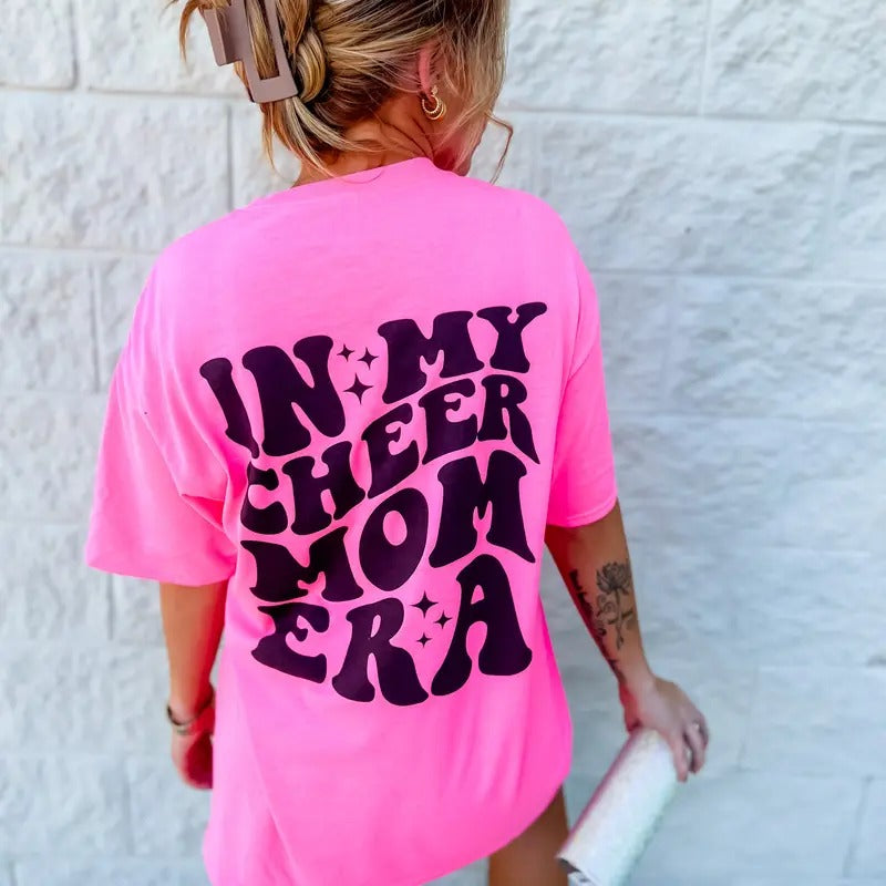 Cheer Mom Era Graphic Tee Hoodie, Sweatshirt | WearSparks.com