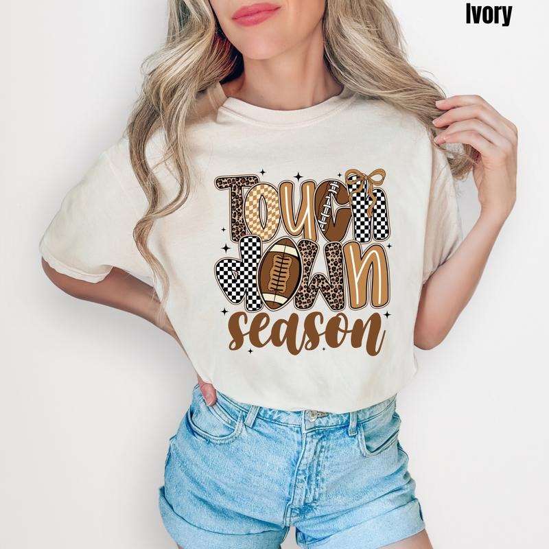 Cheetah Checker Touchdown Season Comfort Colors T-Shirt 'NLB' Hoodie, Sweatshirt | WearSparks.com