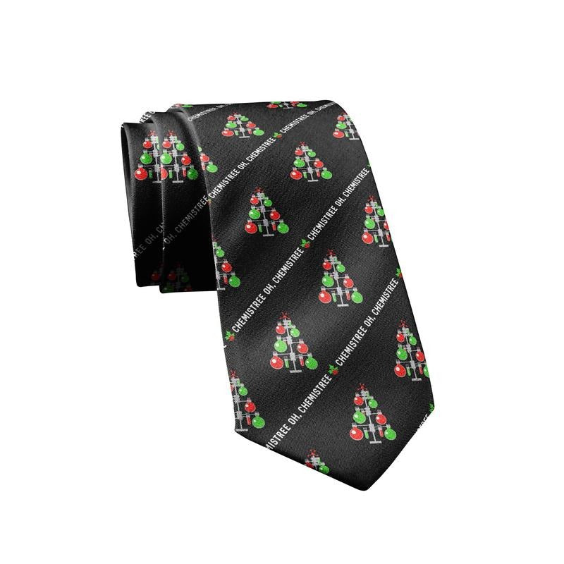 Chemistree Necktie Mens Novelty Neckties Christmas Tie Funny Tie for Men Teacher Ties Funny Ties T-Shirts, Hoodie, Sweatshirt