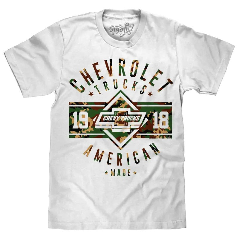 Chevrolet Trucks Since 1918 T-Shirt - White Hoodie, Sweatshirt | WearSparks.com
