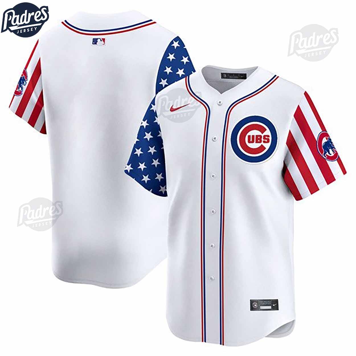 Chicago Cubs 4th Of July Baseball Jersey - Padres Jersey Oasis: Elevate Your Baseball Style Game T-Shirts, Hoodie, Sweatshirt