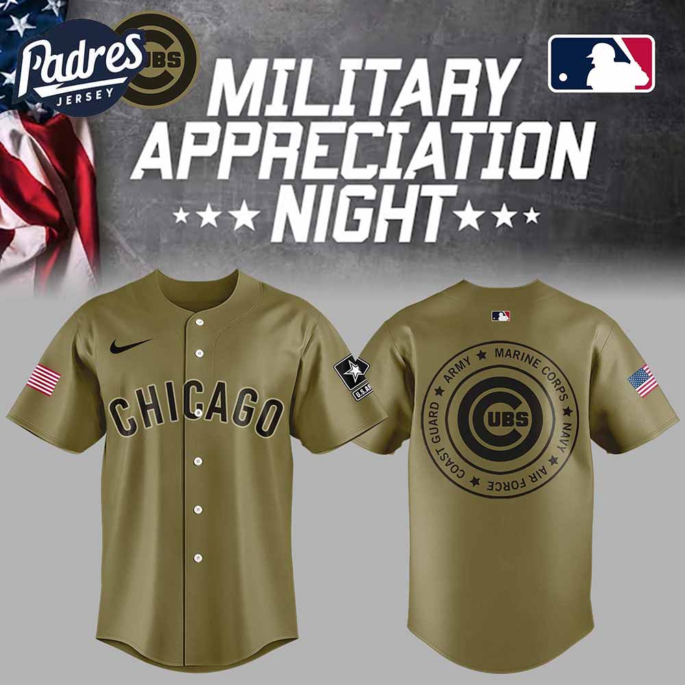 Chicago Cubs Baseball Jersey Military Green For Fan 2025 - Padres Jersey Oasis: Elevate Your Baseball Style Game...