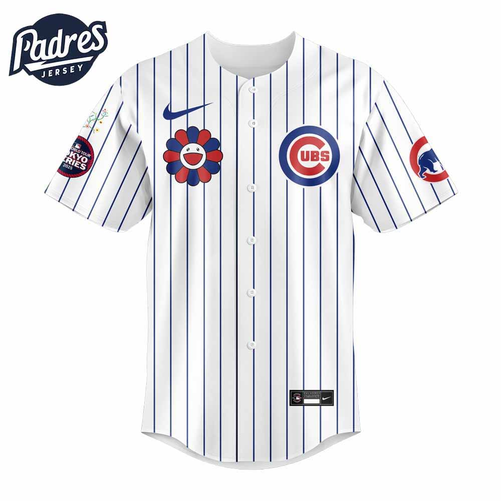 Chicago Cubs Baseball Jersey Takashi Murakami x World Tour Tokyo Series - Padres Jersey Oasis: Elevate Your... (Image 3)