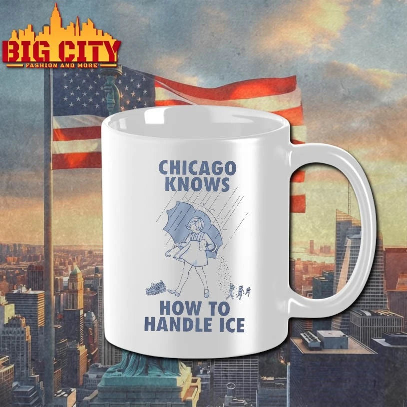 Chicago Knows How To Handle Ice Morton Salt shirt