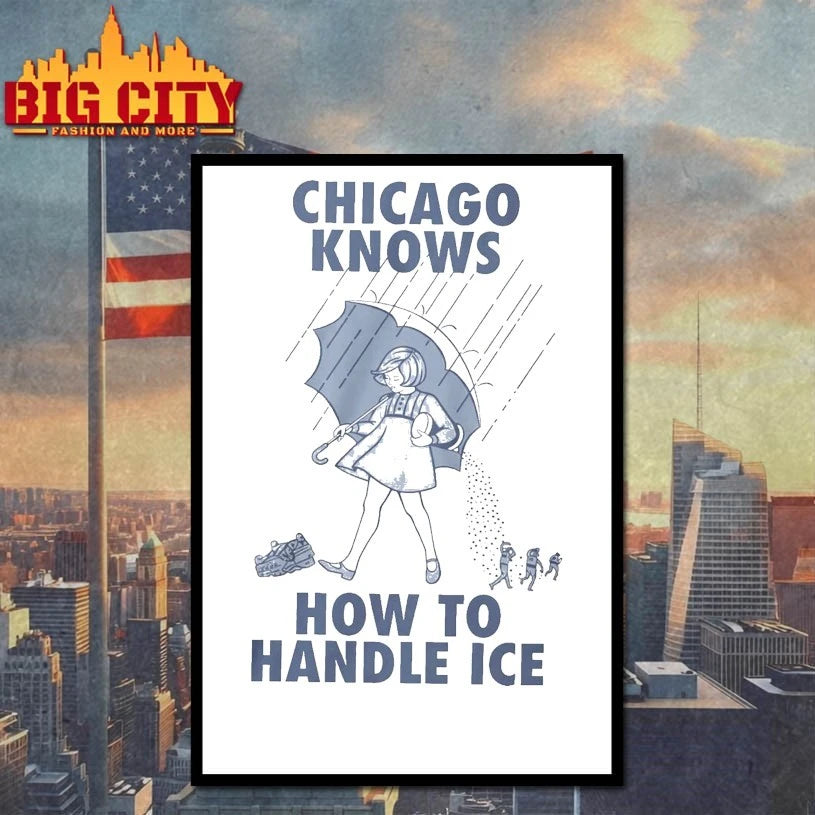 Chicago Knows How To Handle Ice Morton Salt shirt