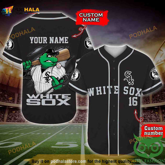 Chicago White Sox 3D Baseball Jersey Personalized Gift, Custom Name Number