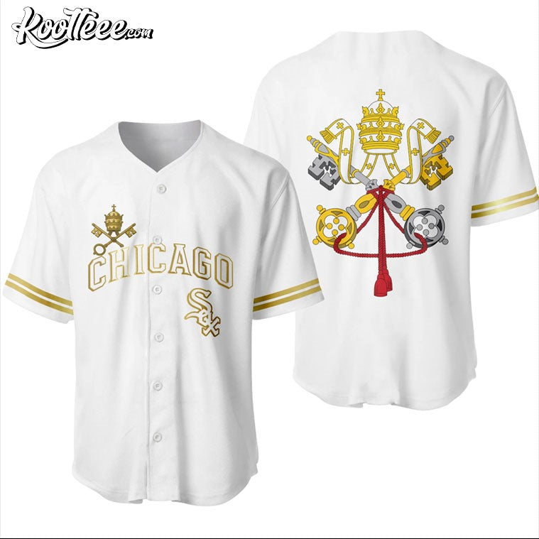 Chicago White Sox Pope Leo XIV Baseball Jersey