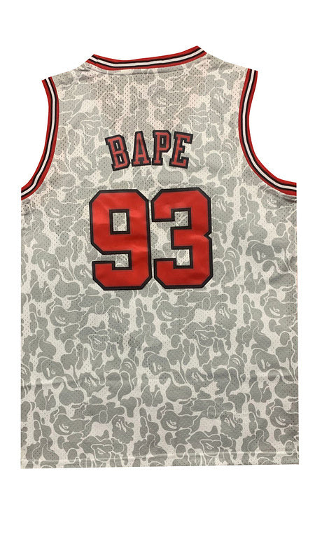 Chicago Bulls 1997-98 A BATHING APE x jersey Style 1