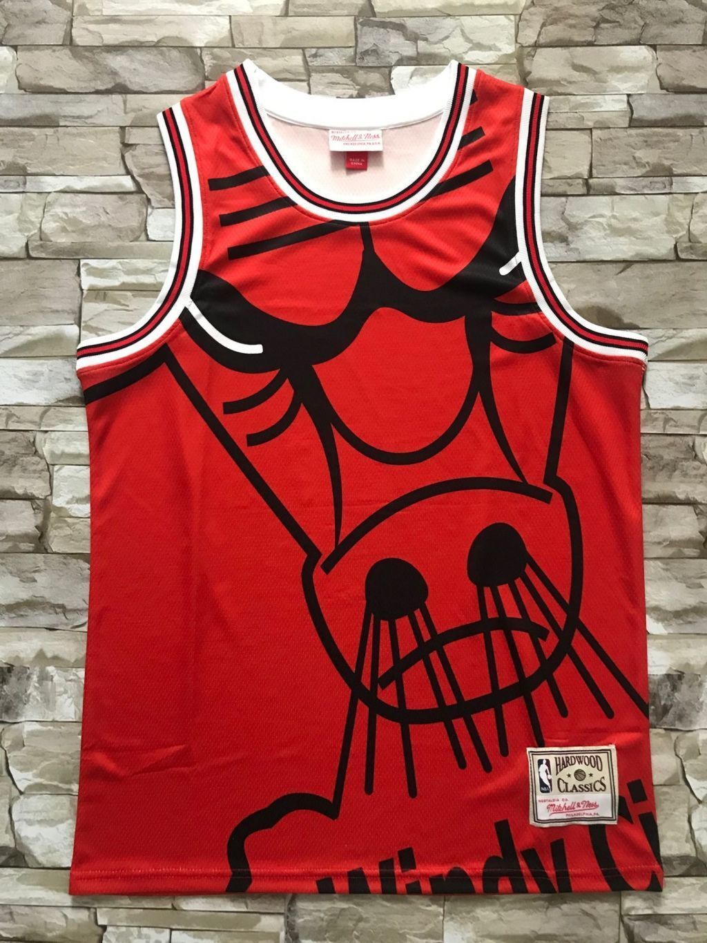 Chicago Bulls Bulls mitchell&ness Retro Red Style 5