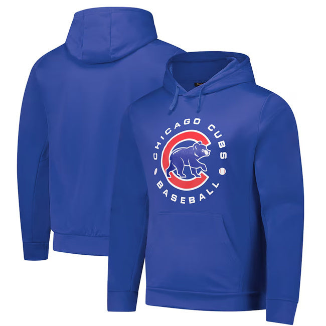 Chicago Cubs Blue Dunbrooke Champion Pullover Hoodie