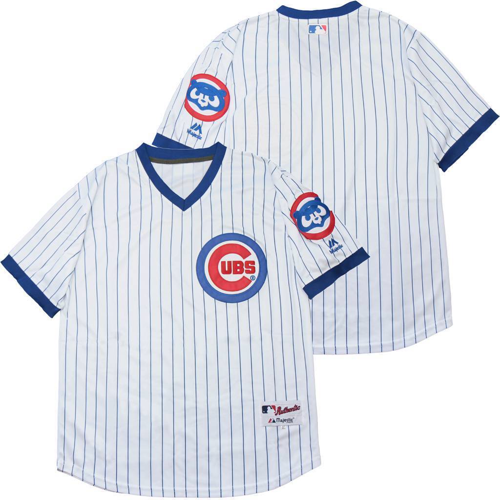 Chicago Cubs Cubs Blank White Blue Inverted