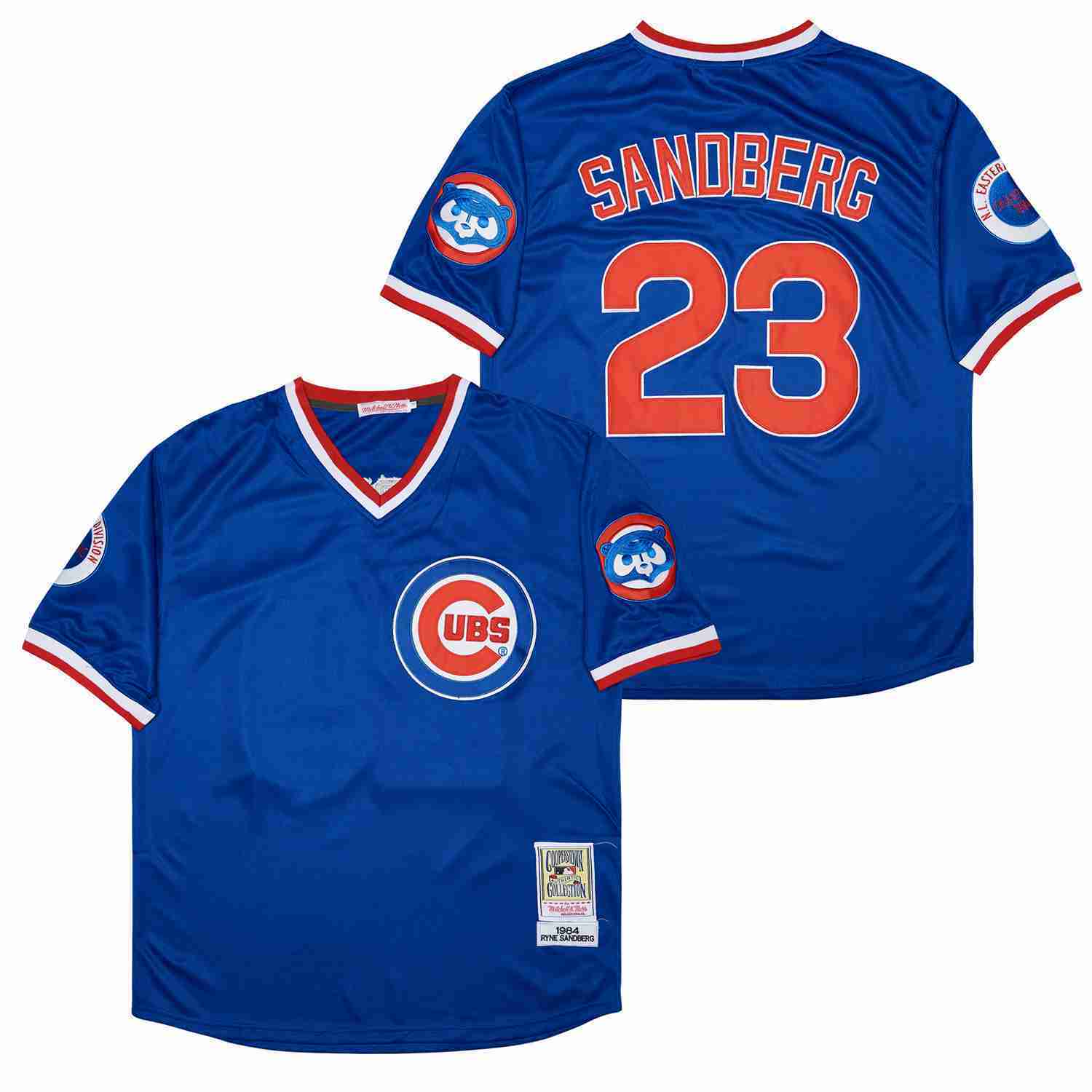 Chicago Cubs #23 Ryne Sandberg Cubs 23 Blue 1984 Retro