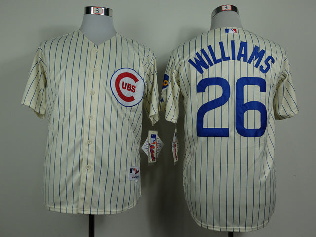 Chicago Cubs #26 Cubs 26 Off-White 1969 Inverted