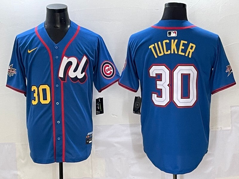 Chicago Cubs #30 Kyle Tucker Cubs 25 All-Star Style 1