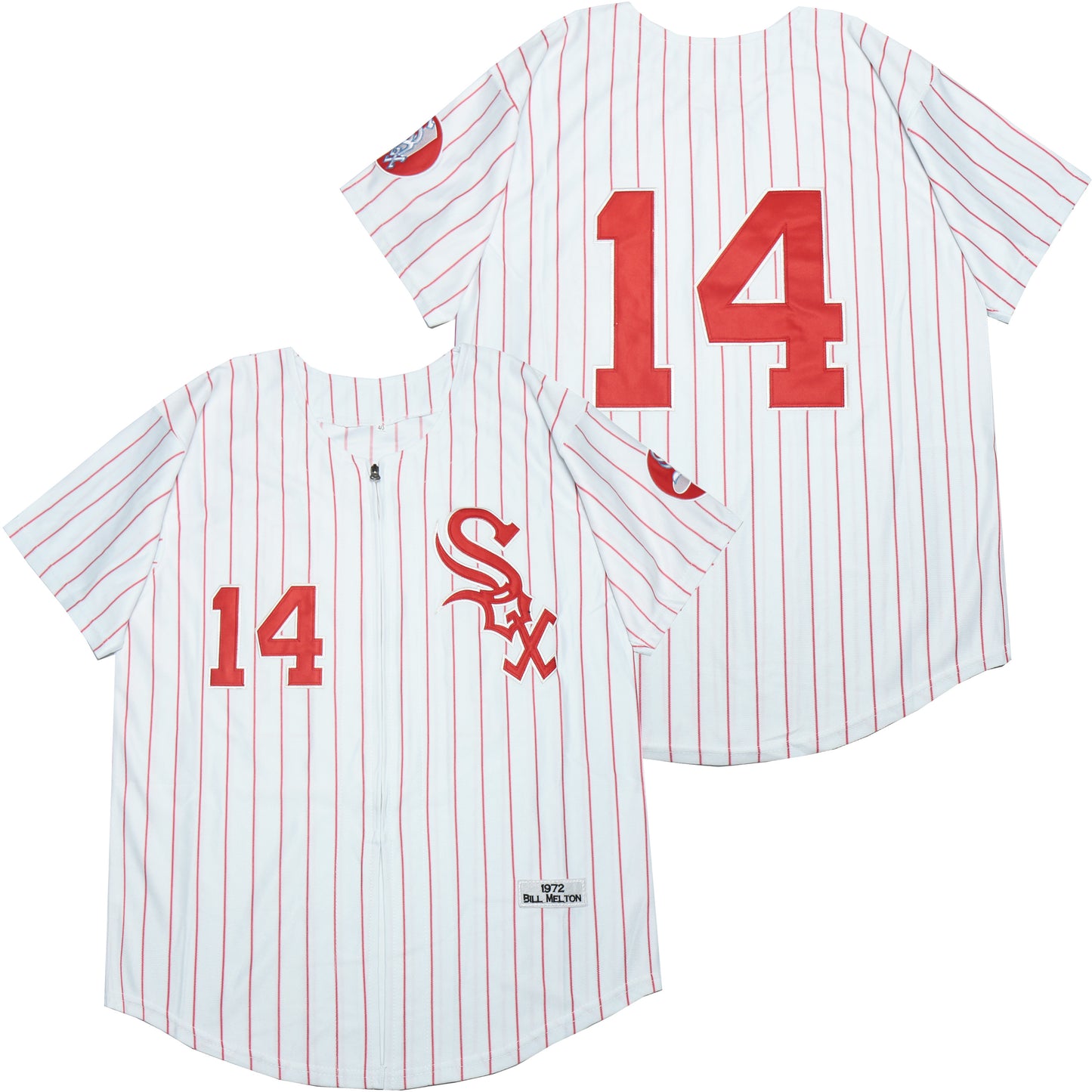 Chicago White Sox #14 Paul Konerko White Sox 14 White Red 1972 Retro